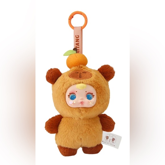MM Milk Candy Plush Toys : Capybara Keychain - Picture 1 of 4